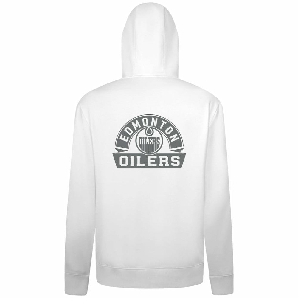 NHL Edmonton Oilers Levelwear Podium Banner Arch Full-Zip Hoodie