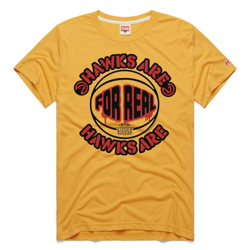 Atlanta Hawks x OutKast Homage Unisex For Real Tri-Blend T-Shirt