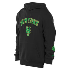 Black New York Mets New Era 2026 St. Patrick's Day Fleece Hoodie