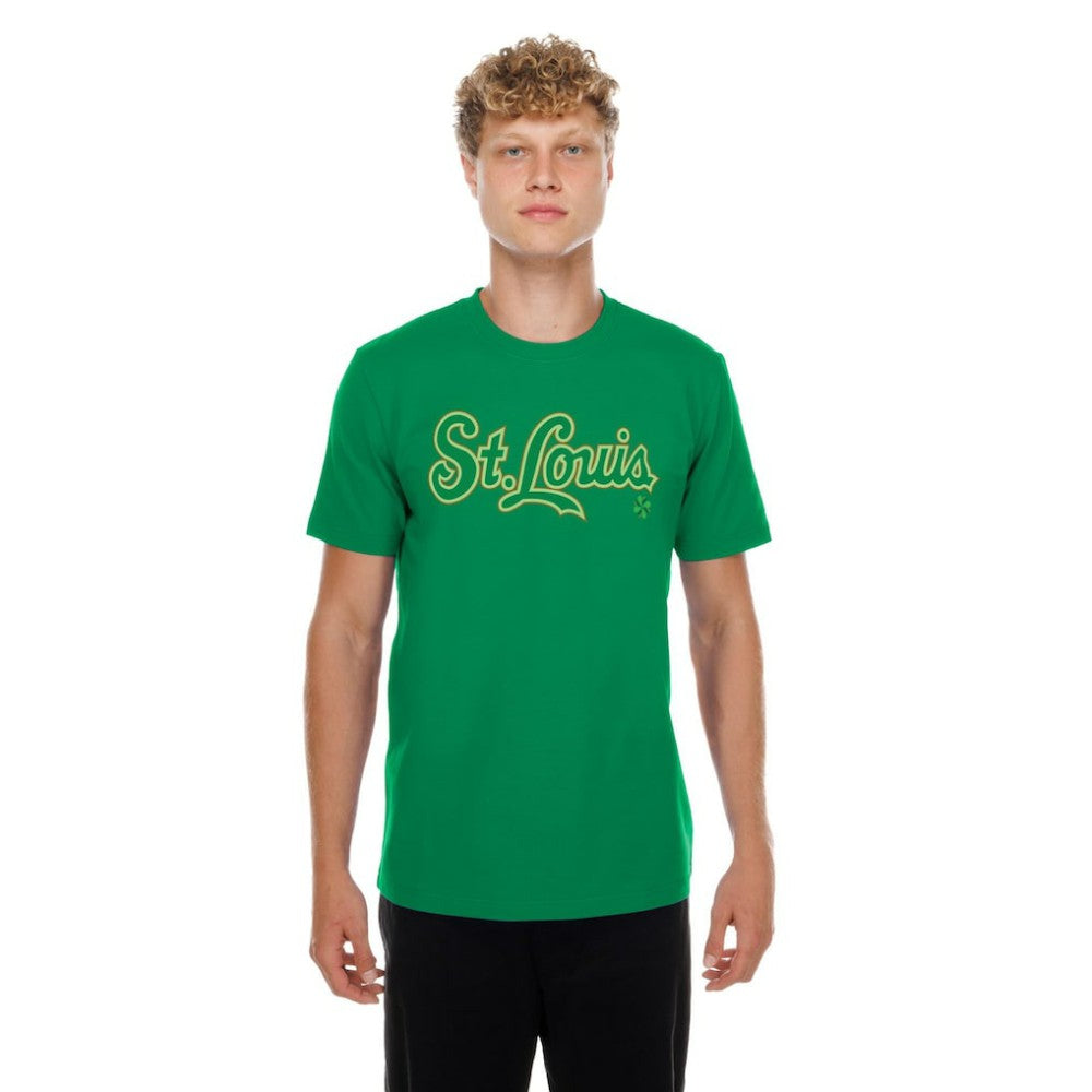 Green St. Louis Cardinals New Era 2026 St. Patrick's Day T-Shirt