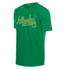 Green Atlanta Braves New Era 2026 St. Patrick's Day T-Shirt