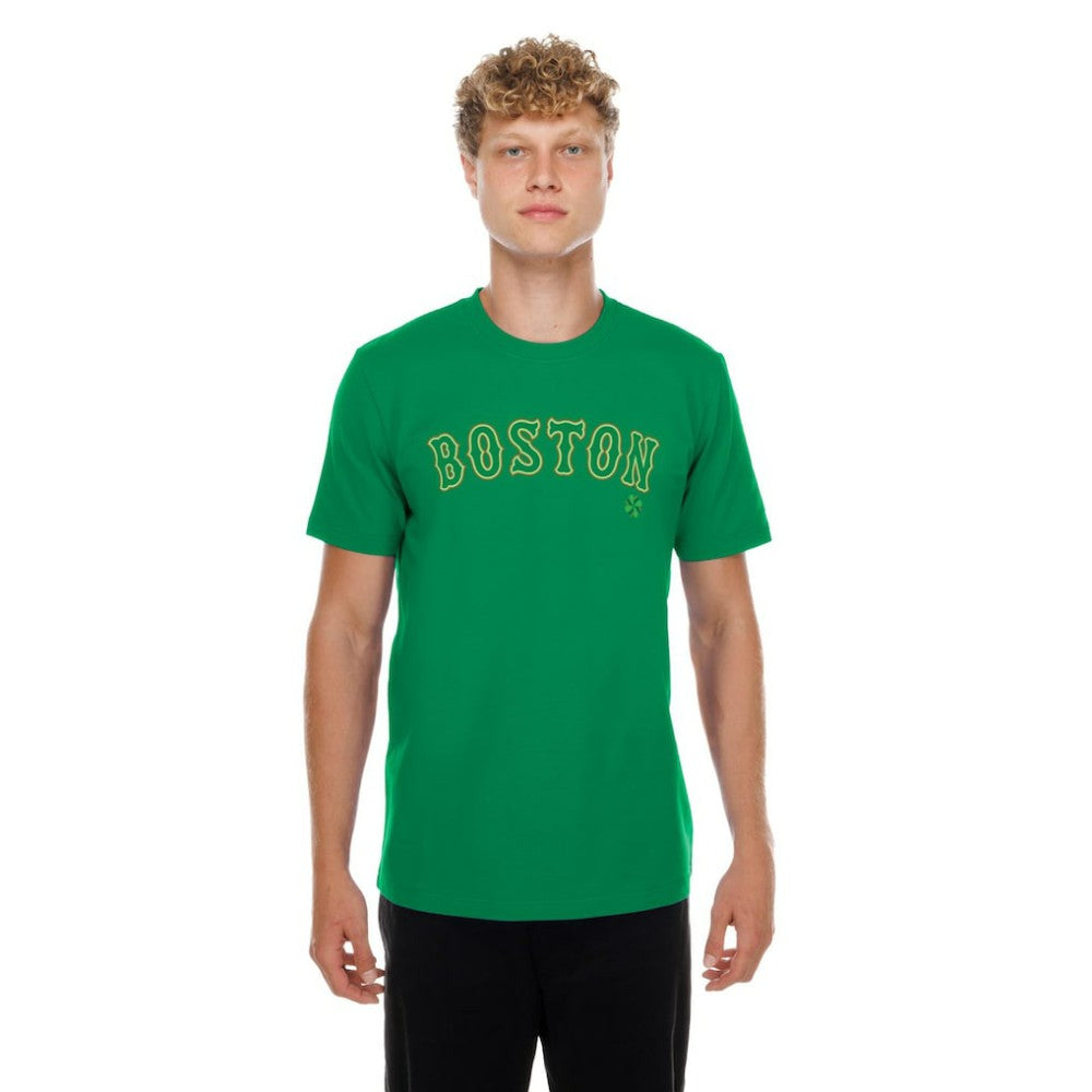 Green Boston Red Sox New Era 2026 St. Patrick's Day T-Shirt