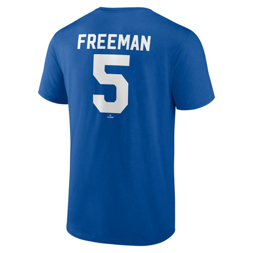 Royal Freddie Freeman Los Angeles Dodgers Winning Streak Name & Number T-Shirt
