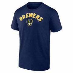 Navy Jackson Chourio Milwaukee Brewers Winning Streak Name & Number T-Shirt