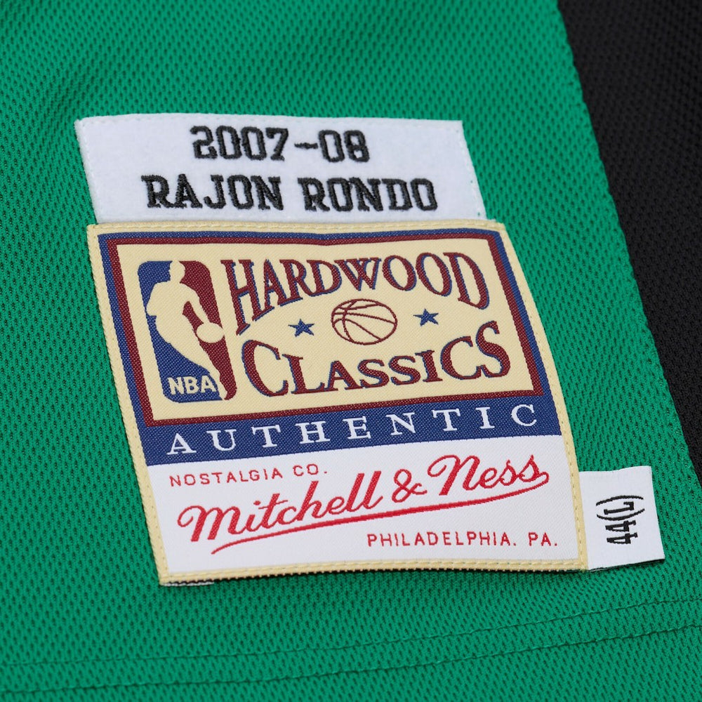 Mitchell & Ness Rajon Rondo Boston Celtics 2007-08 Hardwood Classics Authentic Jersey