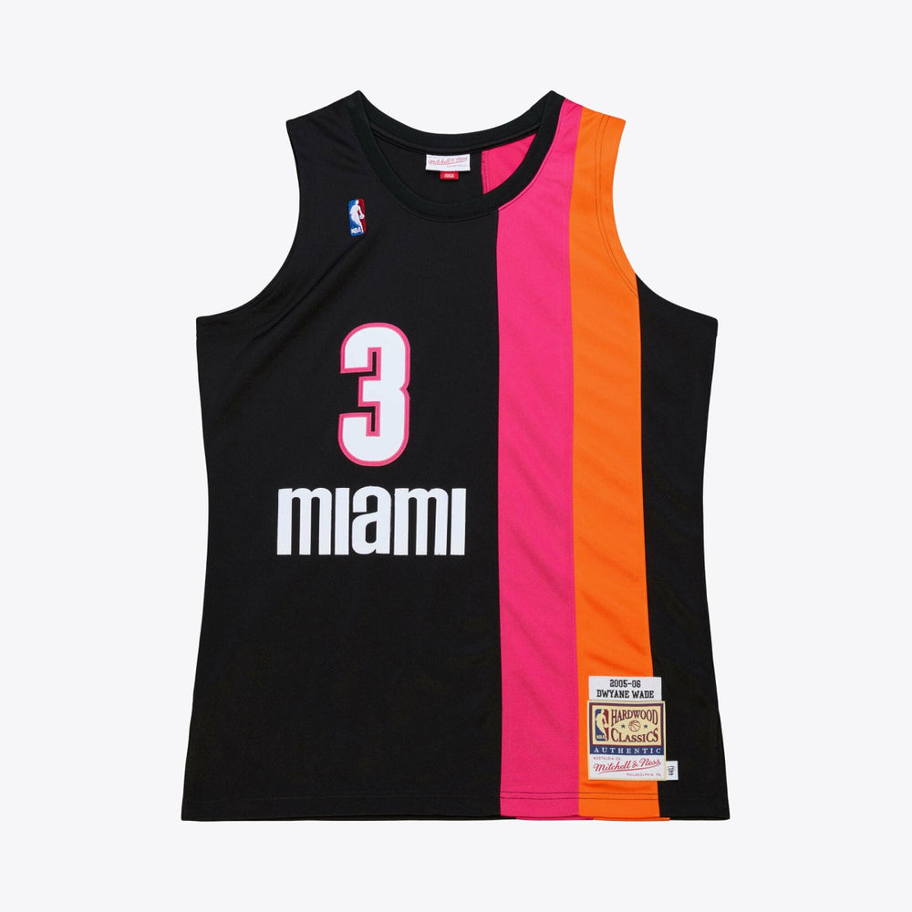 Mitchell & Ness Dwyane Wade Miami Heat 2005-06 Hardwood Classics Authentic Jersey