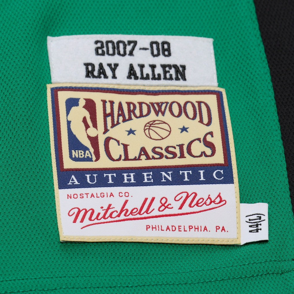 Mitchell & Ness Ray Allen Boston Celtics 2007-08 Hardwood Classics Authentic Jersey