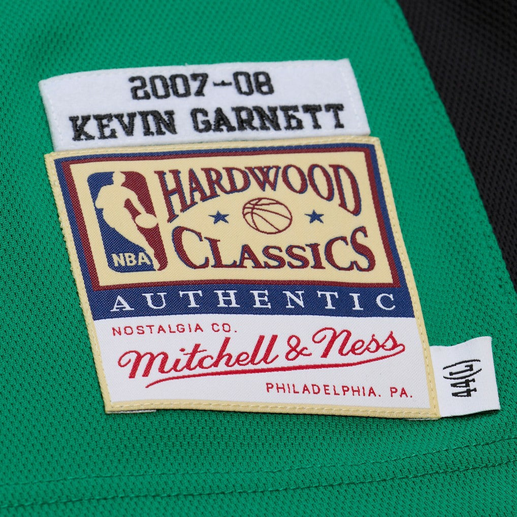 Mitchell & Ness Kevin Garnett Boston Celtics 2007-08 Hardwood Classics Authentic Jersey