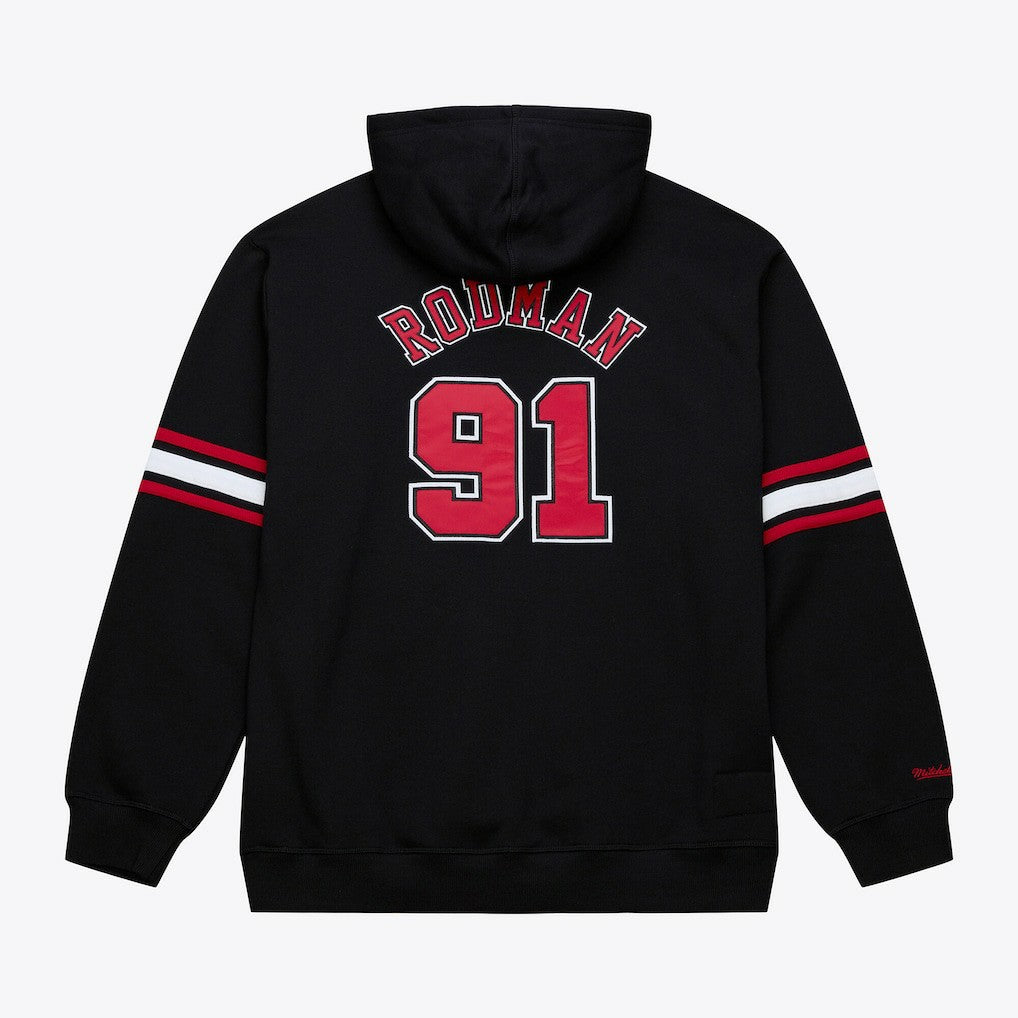 Mitchell & Ness Dennis Rodman Chicago Bulls Name & Number Hoodie sale