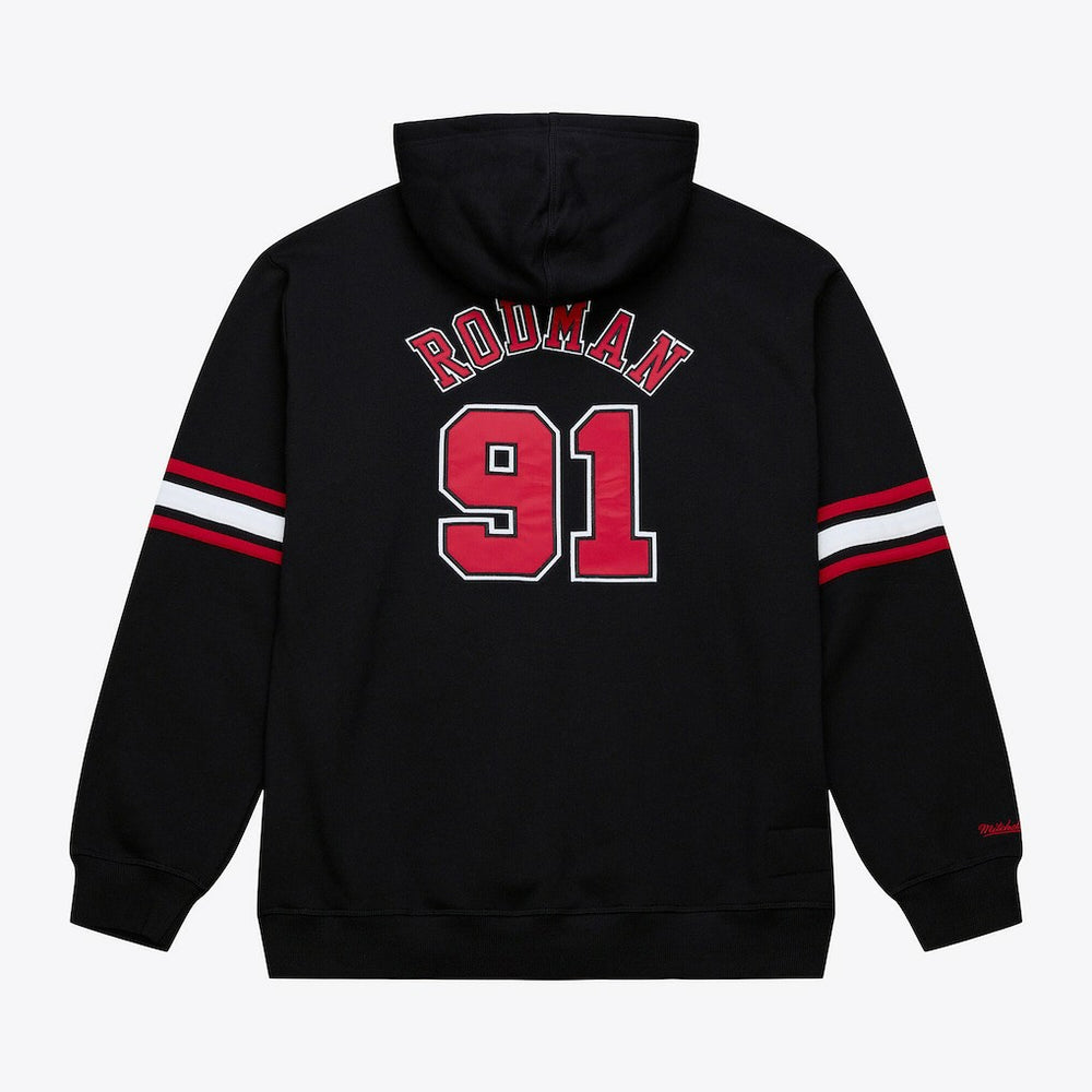 Mitchell & Ness Dennis Rodman Chicago Bulls Name & Number Hoodie sale