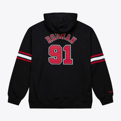 Mitchell & Ness Dennis Rodman Chicago Bulls Name & Number Hoodie sale