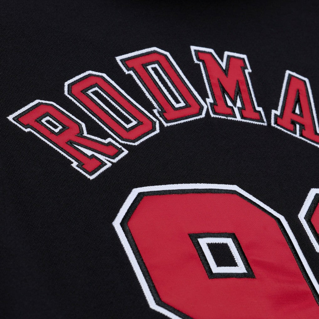 Mitchell & Ness Dennis Rodman Chicago Bulls Name & Number Hoodie sale