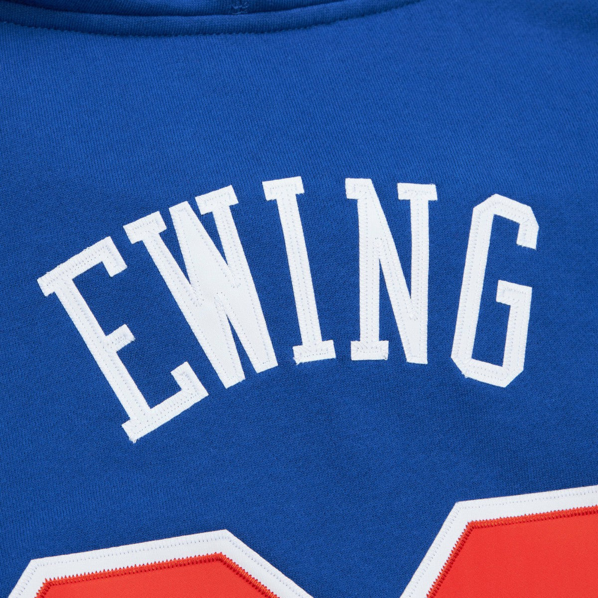 Mitchell & Ness Patrick Ewing New York Knicks Name & Number Hoodie
