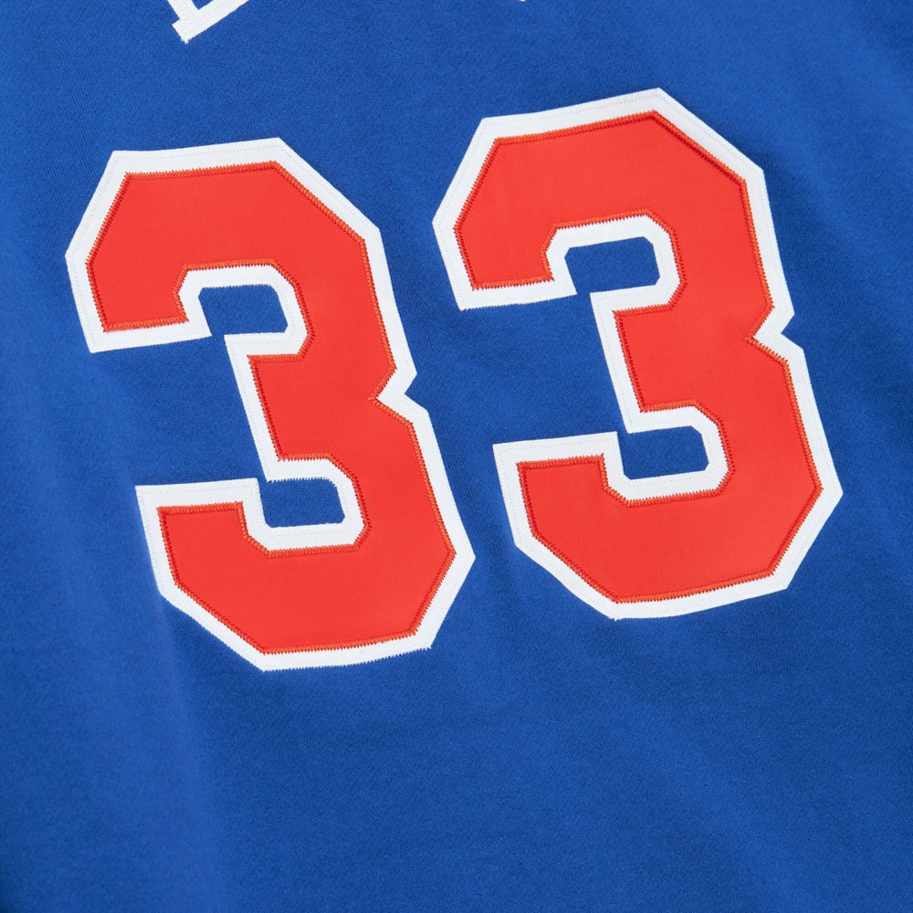 Mitchell & Ness Patrick Ewing New York Knicks Name & Number Hoodie