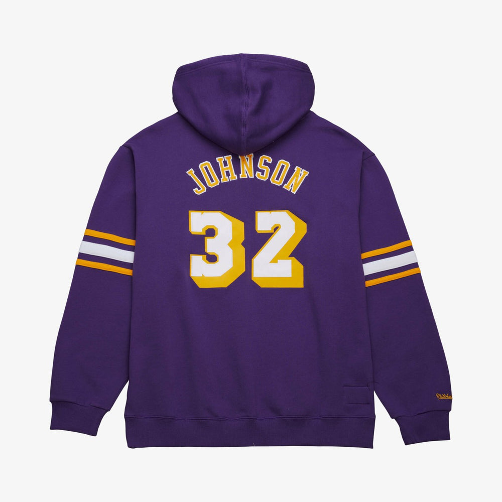 Mitchell & Ness Magic Johnson Los Angeles Lakers Name & Number Hoodie