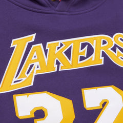 Mitchell & Ness Magic Johnson Los Angeles Lakers Name & Number Hoodie