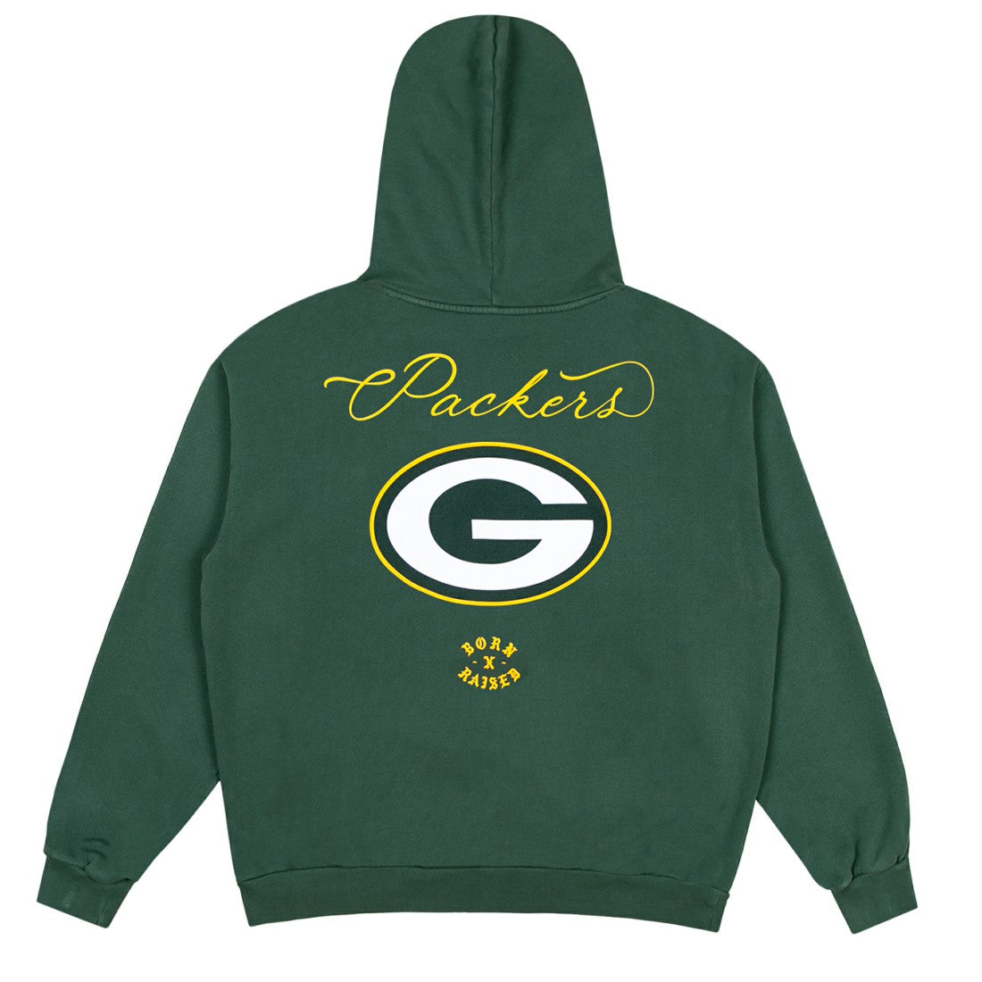 Born x Raised Unisex Fine Line Hoodie - Green Bay Packers Hoodies