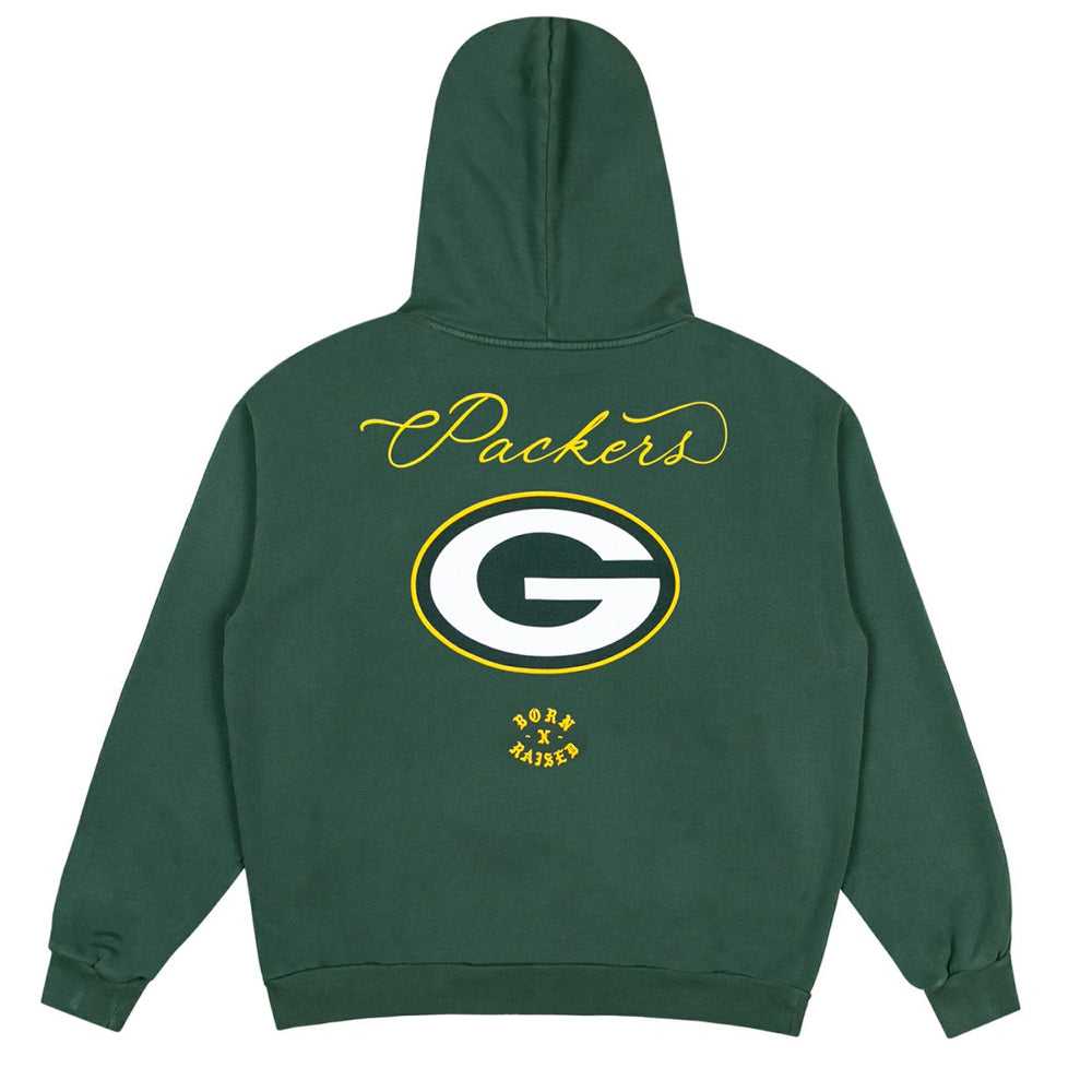 Born x Raised Unisex Fine Line Hoodie - Green Bay Packers Hoodies