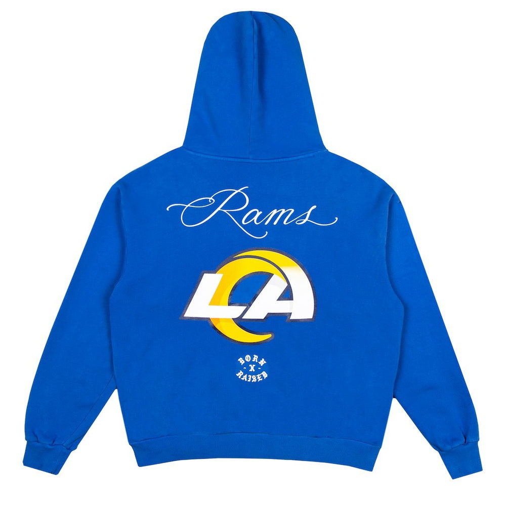 Born x Raised Unisex Fine Line Hoodie - Los Angeles Rams Hoodies