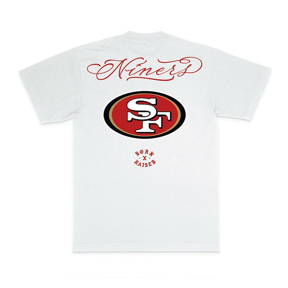 Born x Raised Unisex Fine Line T-Shirt - San Francisco 49ers T-shirts