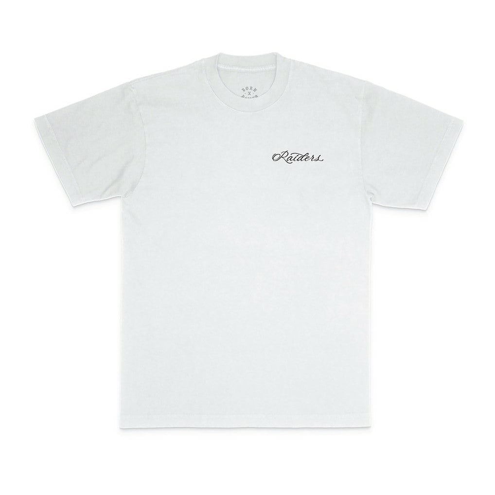 Born x Raised Unisex Fine Line T-Shirt - Las Vegas Raiders T-shirts