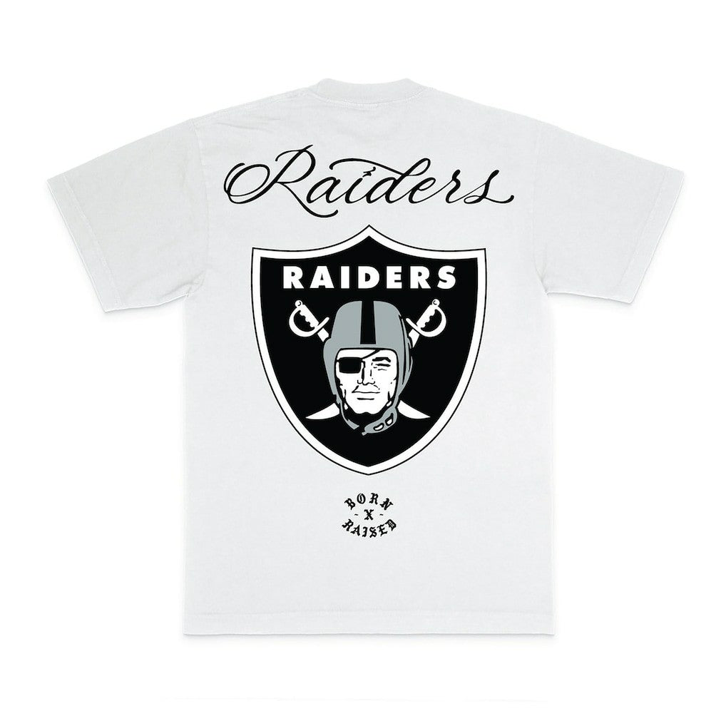 Born x Raised Unisex Fine Line T-Shirt - Las Vegas Raiders T-shirts