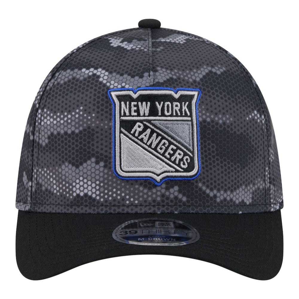 NHL New York Rangers New Era Zero Dark 39THIRTY Flex Hat