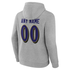 Team Authentic Personalized Name & Number Hoodie - Baltimore Ravens Hoodies