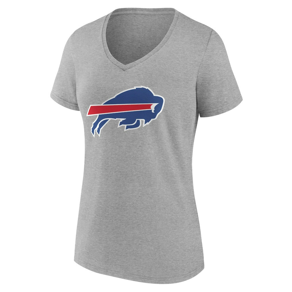 Women's Team Authentic Personalized Name & Number V-Neck T-Shirt - Buffalo Bills T-shirts