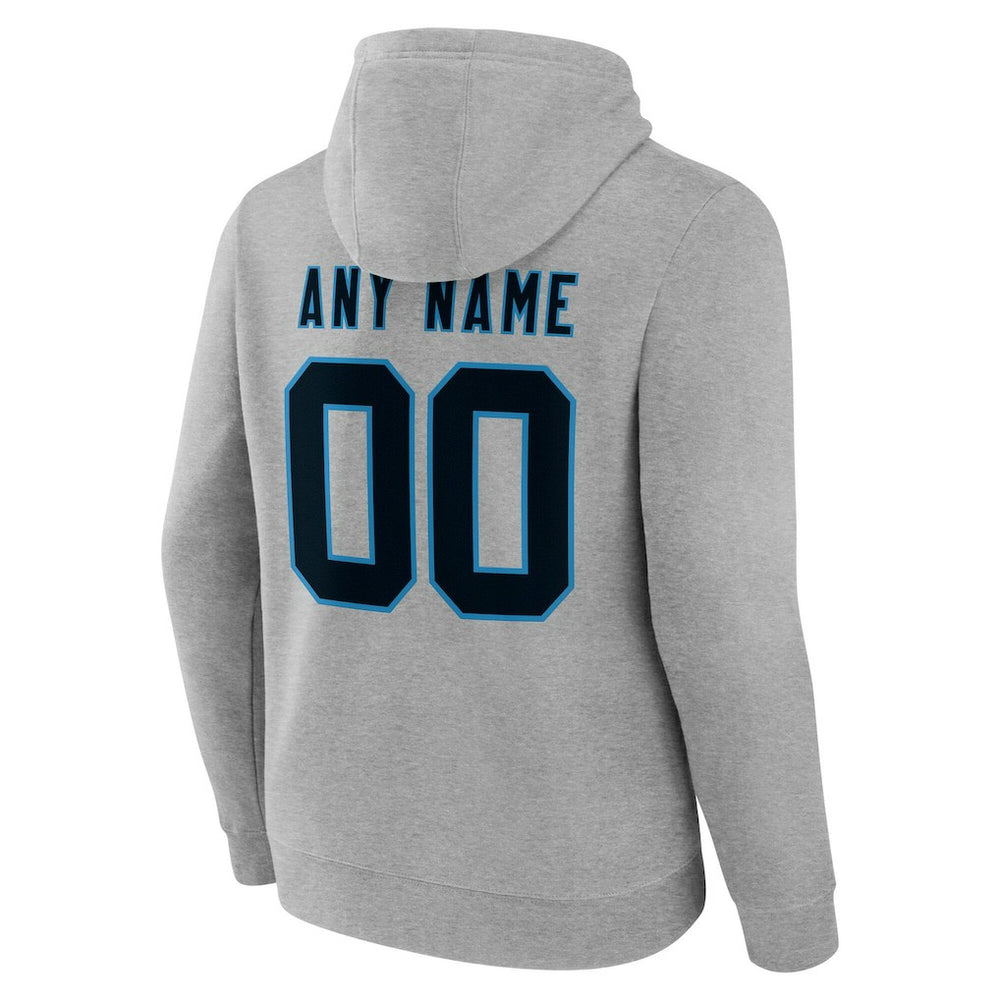 Team Authentic Personalized Name & Number Hoodie - Carolina Panthers Hoodies