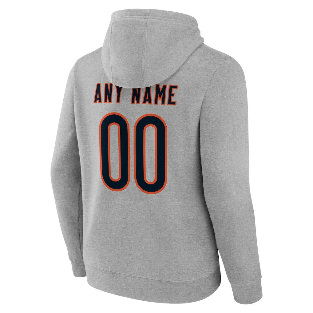 Team Authentic Personalized Name & Number Hoodie - Chicago Bears Hoodies