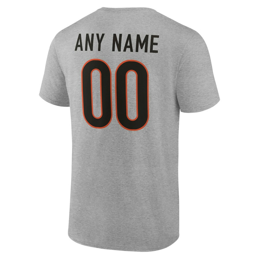 Team Authentic Personalized Name & Number T-Shirt - Cincinnati Bengals T-shirts