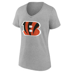 Women's Team Authentic Personalized Name & Number V-Neck T-Shirt - Cincinnati Bengals T-shirts