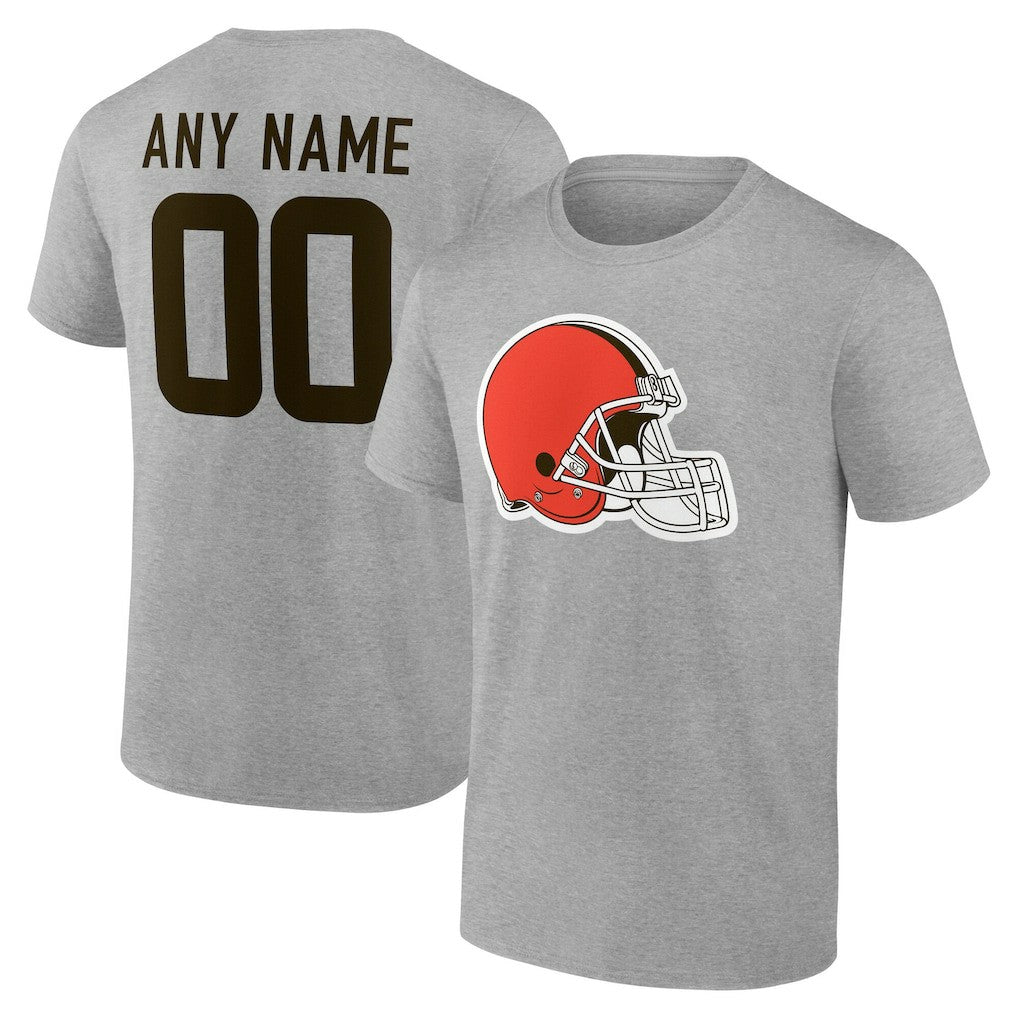 Team Authentic Personalized Name & Number T-Shirt - Cleveland Browns T-shirts