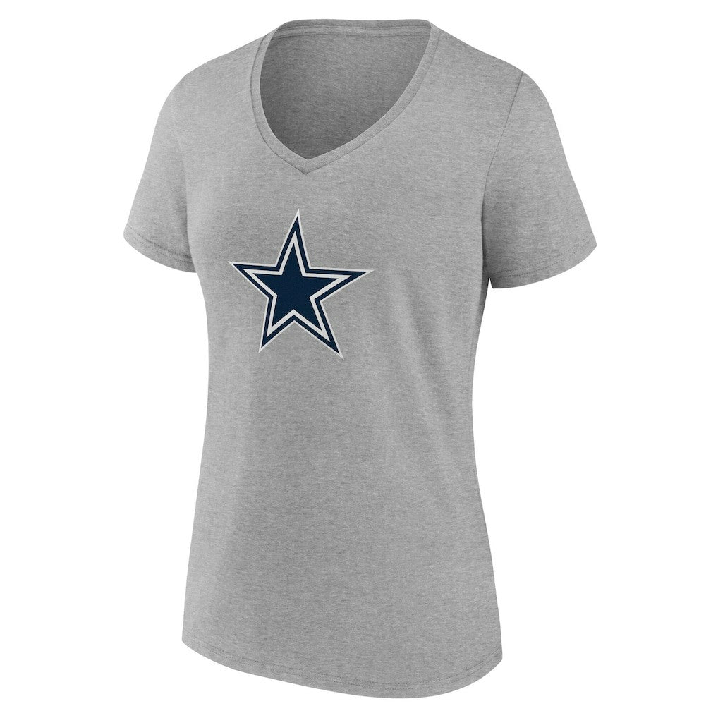 Women's Team Authentic Personalized Name & Number V-Neck T-Shirt - Dallas Cowboys T-shirts