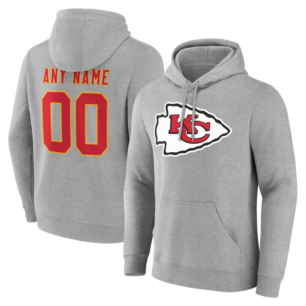 Team Authentic Personalized Name & Number Hoodie - Kansas City Chiefs Hoodies