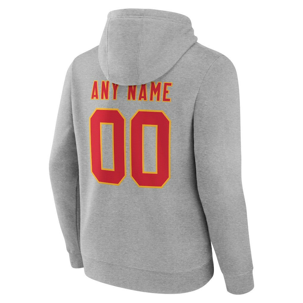 Team Authentic Personalized Name & Number Hoodie - Kansas City Chiefs Hoodies