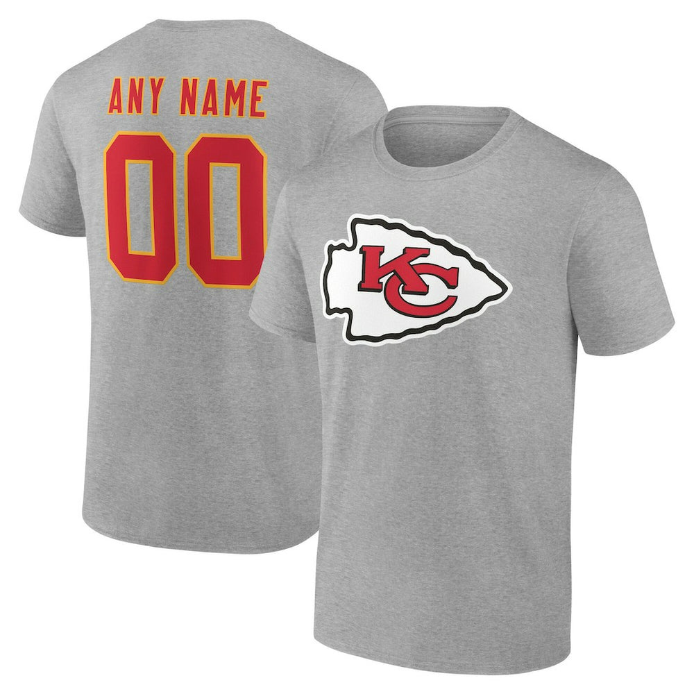 Team Authentic Personalized Name & Number T-Shirt - Kansas City Chiefs T-shirts