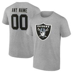 Team Authentic Personalized Name & Number T-Shirt - Las Vegas Raiders T-shirts