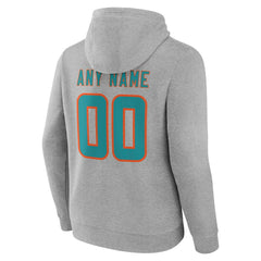 Team Authentic Personalized Name & Number Hoodie - Miami Dolphins Hoodies