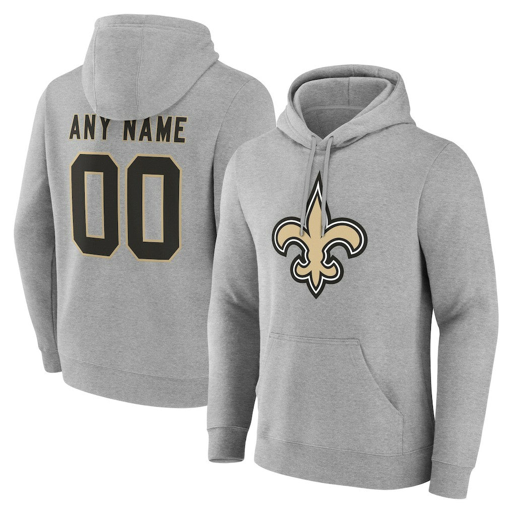 Team Authentic Personalized Name & Number Hoodie - New Orleans Saints Hoodies