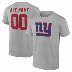 Team Authentic Personalized Name & Number T-Shirt - New York Giants T-shirts