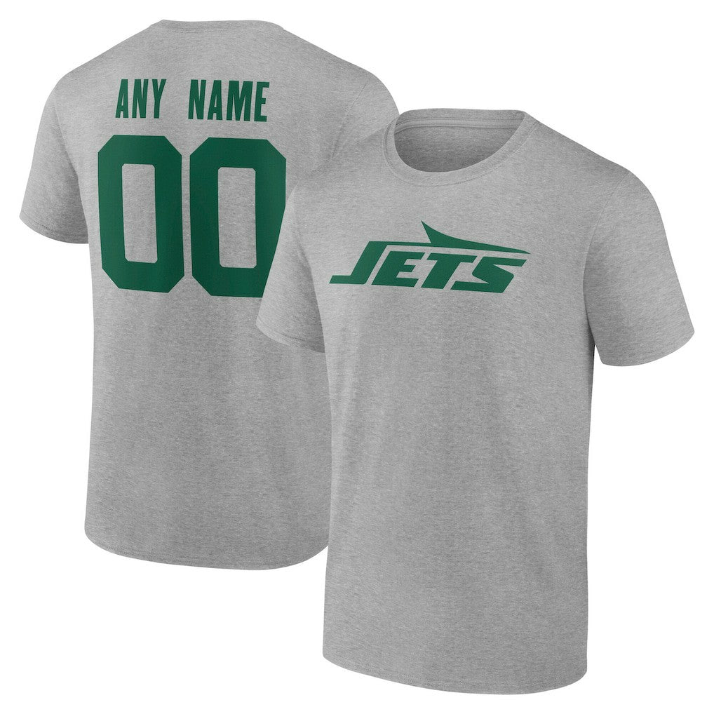 Team Authentic Personalized Name & Number T-Shirt - New York Jets T-shirts