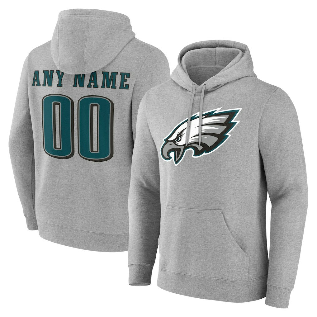 Team Authentic Personalized Name & Number Hoodie - Philadelphia Eagles Hoodies
