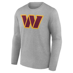 Team Authentic Personalized Name & Number Long Sleeve T-Shirt - Washington Commanders T-shirts