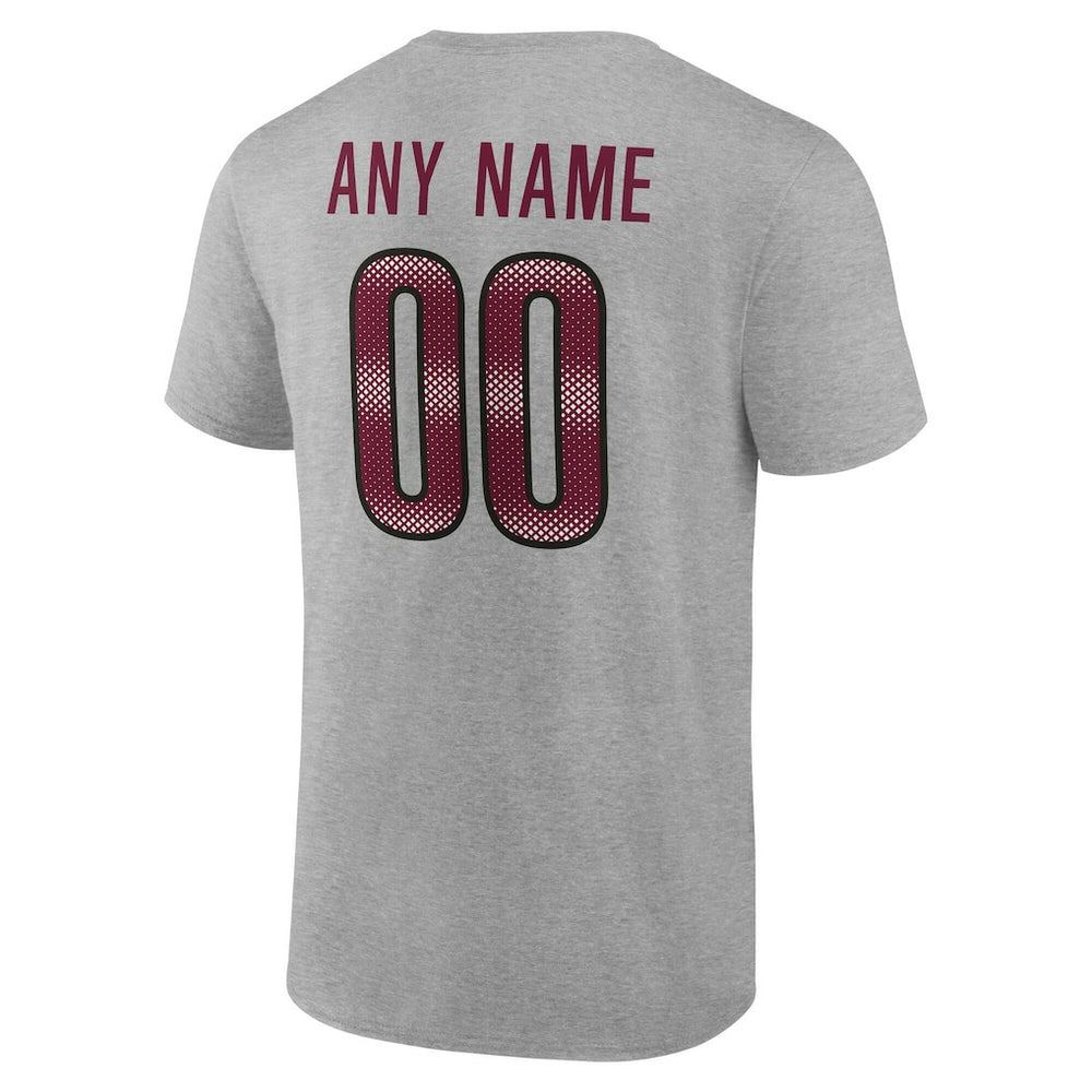 Team Authentic Personalized Name & Number T-Shirt - Washington Commanders T-shirts