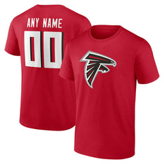 Team Authentic Personalized Name & Number T-Shirt - Atlanta Falcons T-shirts