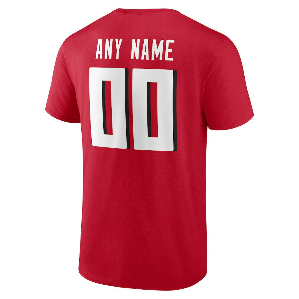 Team Authentic Personalized Name & Number T-Shirt - Atlanta Falcons T-shirts