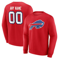 Team Authentic Personalized Name & Number Sweatshirt - Buffalo Bills Sweatshirts
