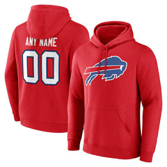 Team Authentic Personalized Name & Number Hoodie - Buffalo Bills Hoodies
